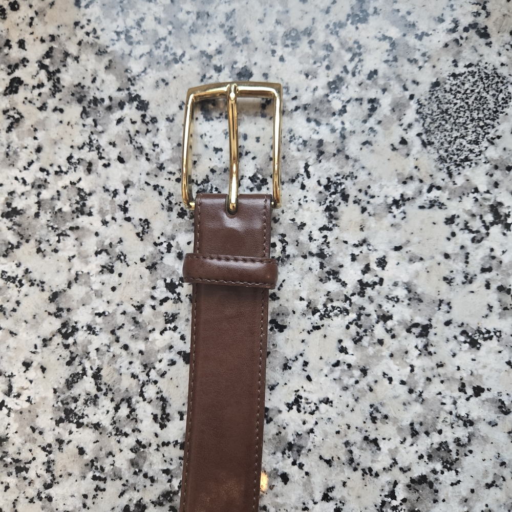 Martin Dingman Milled Leather Belt | Made in USA | Size 36 / 90